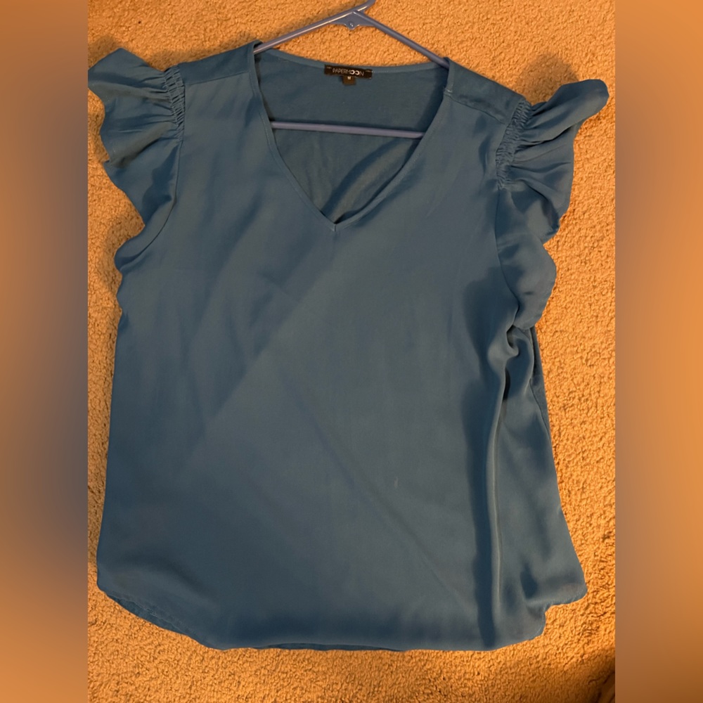 Beautiful royal blue blouse